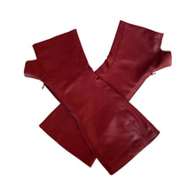 Load image into Gallery viewer, Cherry Nappa Gloves - Handmade Accessories
